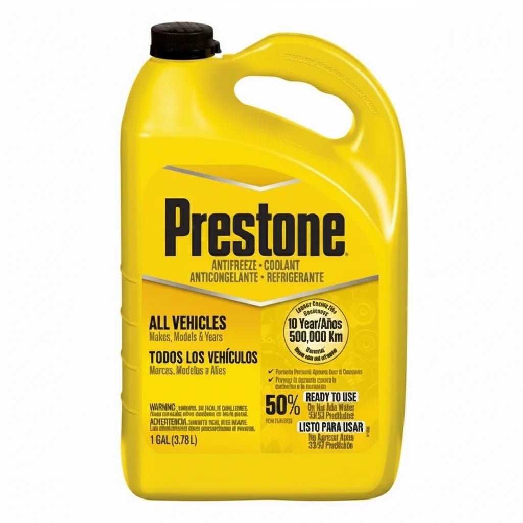 Anticongelante + Refrigerante Prestone Cor-Guard 50/50 Amarillo 3,78 lts