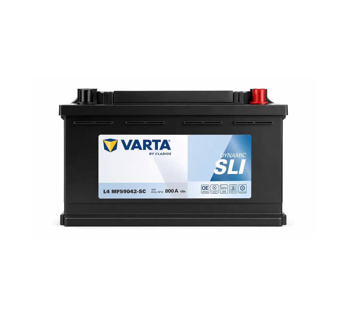 Batería VARTA Silver Dynamic 90Ah 800CCA MF59042 – Positivo Derecho