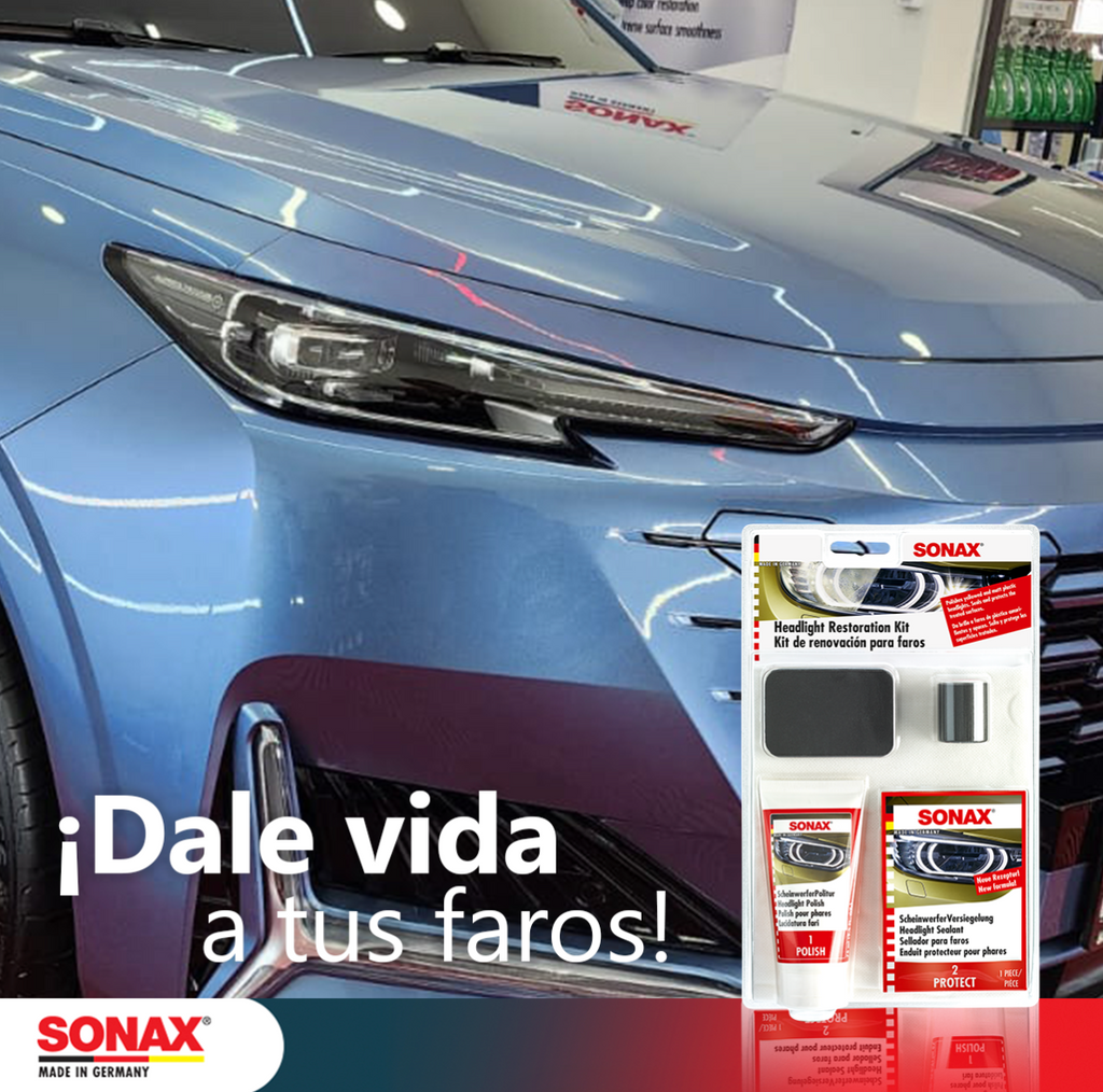 Sonax Kit Renovacion Y Restauracion De Faros 75 Ml