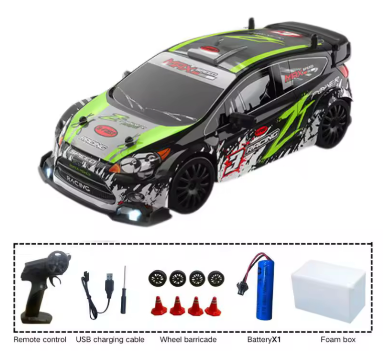 Auto a control remoto Drift Rally