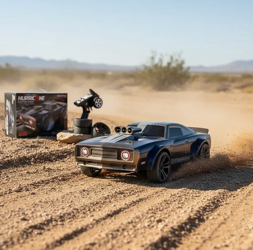 Auto a control remoto alta velocidad 4WD 35 km/h 2,4G Dodge