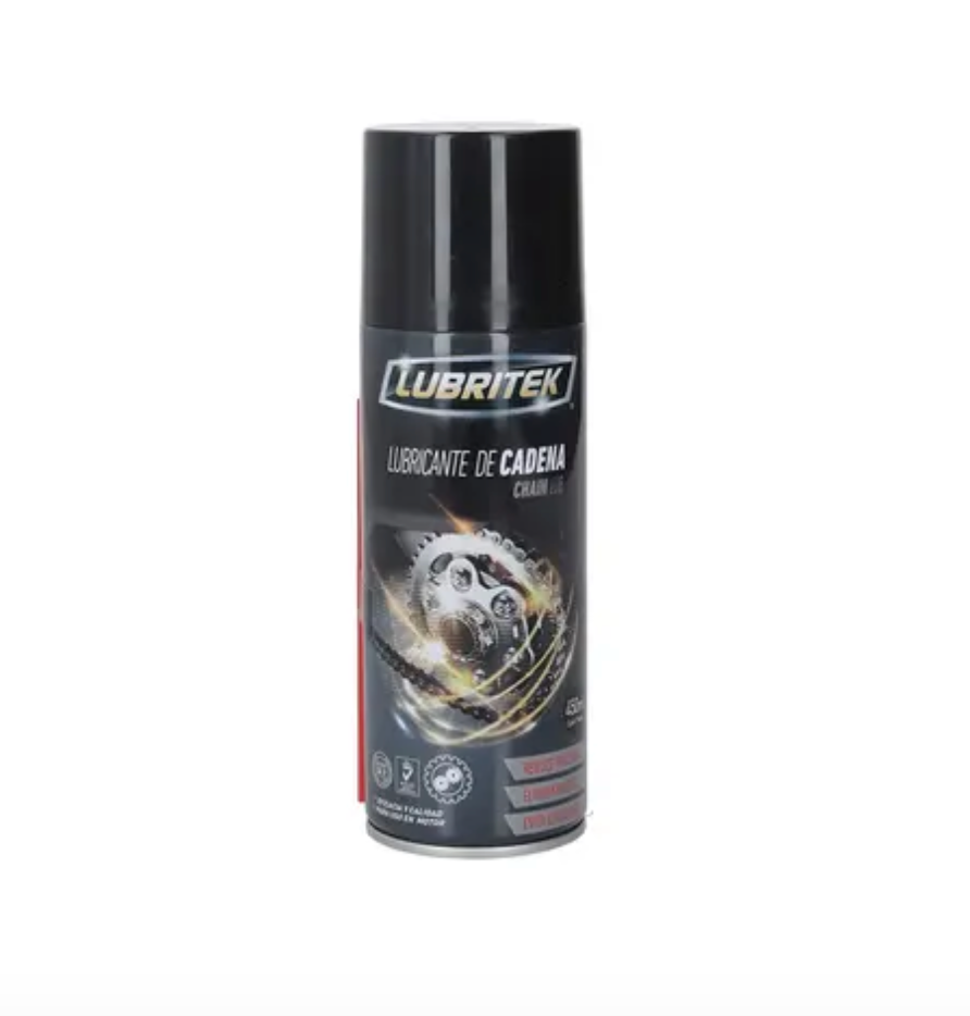 LUBRITEK Lubricante de Cadena Moto 450 ml LB1112C