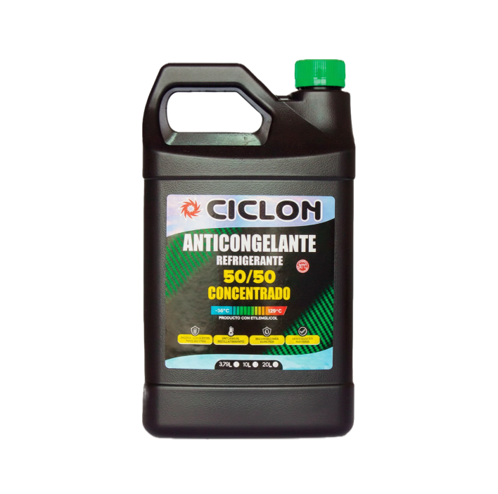 Anticongelante Concentrado 50/50 verde 3.75LTS