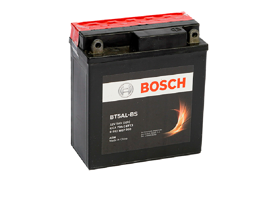 BATERIA BOSCH AGM M6 BT5AL 5 AH 70