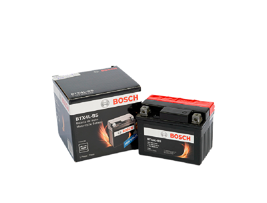 BATERIA BOSCH AGM M6 BTX4L 3 AH 60 CCA