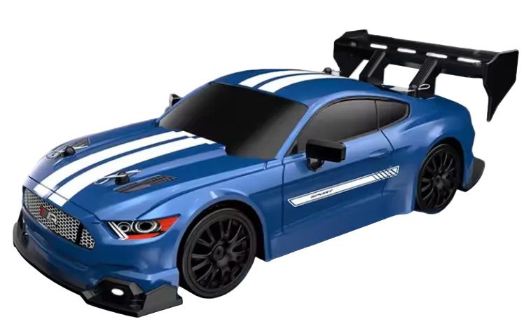 Auto a control remoto Ford Mustang Azul