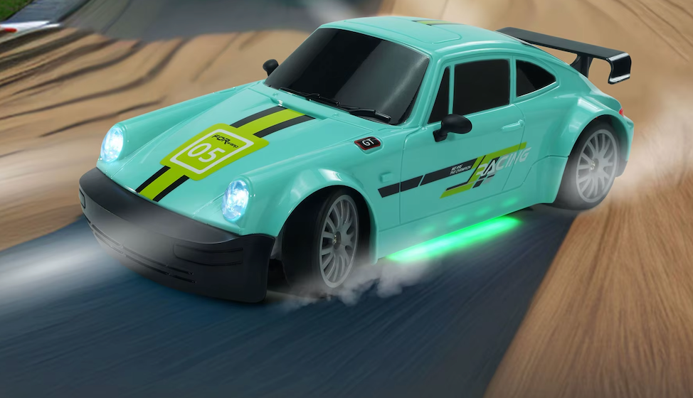 Auto control remoto (RC) modelo Porsche 911 GT 4WD RC escala 1:24