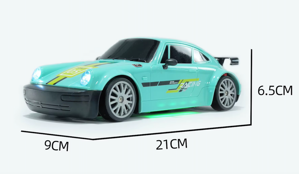 Auto control remoto (RC) modelo Porsche 911 GT 4WD RC escala 1:24