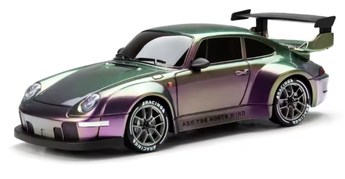 Auto a control remoto Porsche 911 GT Nacarado morado
