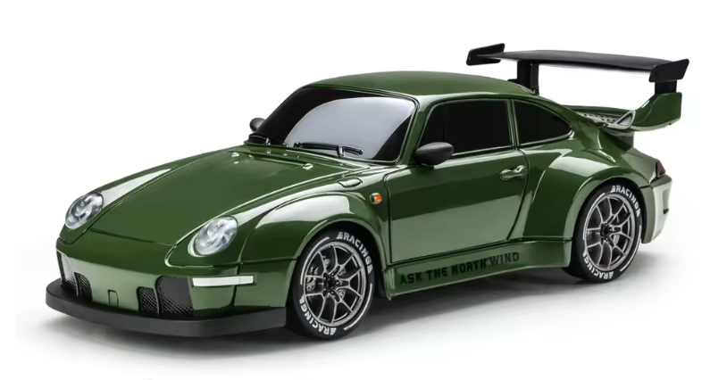 Auto a control remoto Porsche 911 GT verde