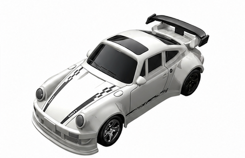 Auto de Carreras RC 1:64 – Control Remoto 4 Ruedas Escala Real