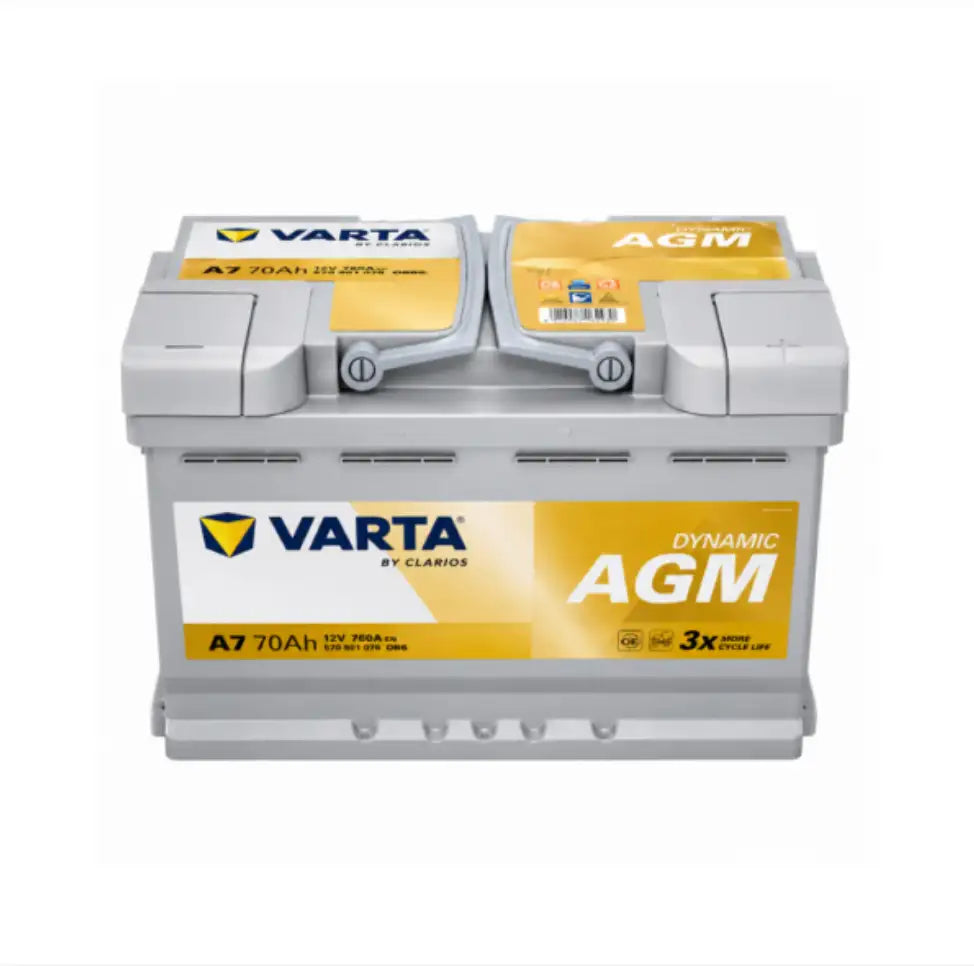Batería Varta Silver AGM LN3L 70Ah 760CCA Start-Stop (-+)