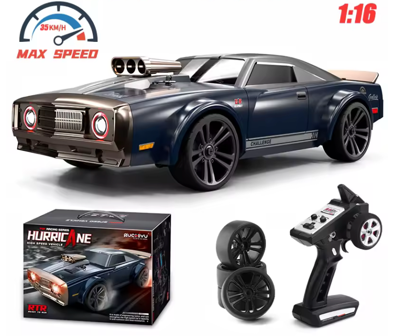 Auto a control remoto alta velocidad 4WD 35 km/h 2,4G Dodge