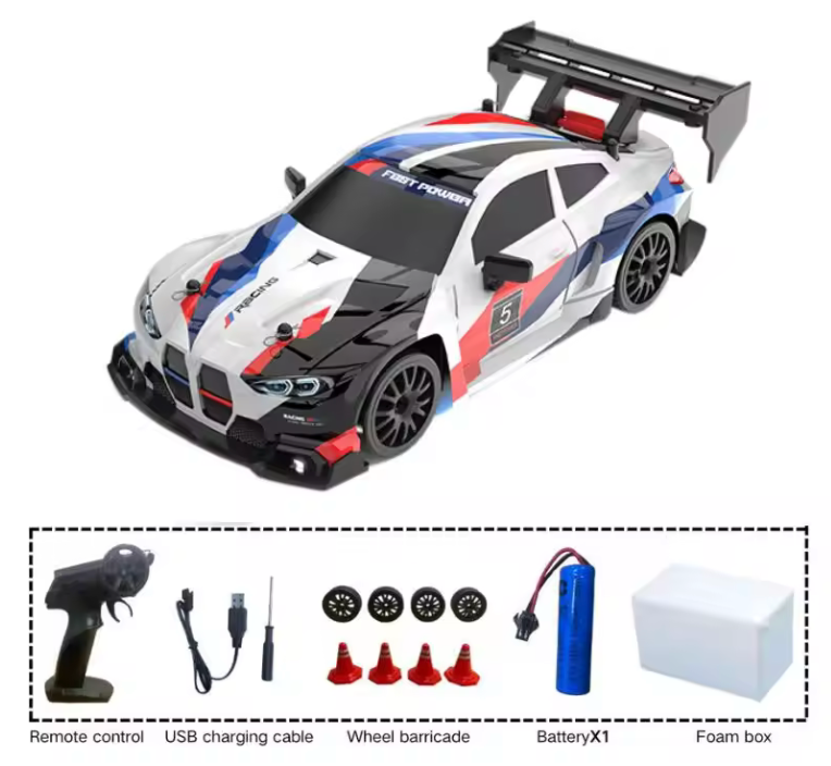 Auto a control remoto Drift BMW