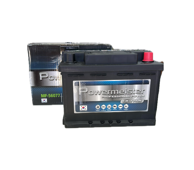 Batería Powermeister 60Ah 540CCA MF56077 | Proveedor Oficial Gildemeister