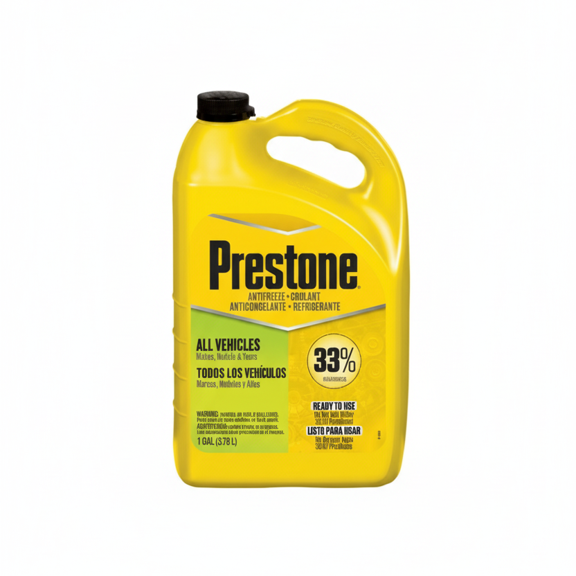 Anticongelante + Refrigerante Prestone al 33% (verde fluor) 3,78 lts