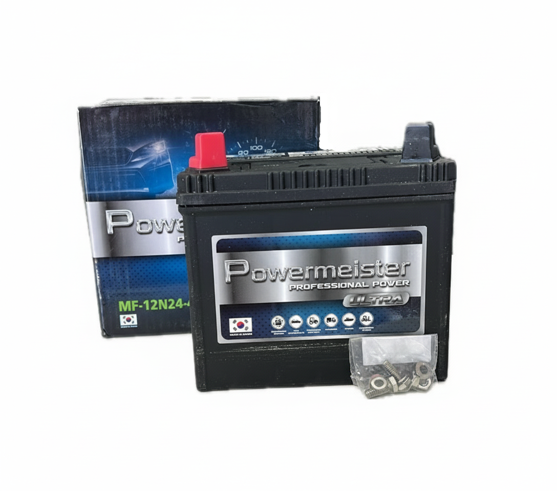 Batería Powermeister 26Ah 250CCA MF 12N24-4 | Proveedor Oficial Gildemeister
