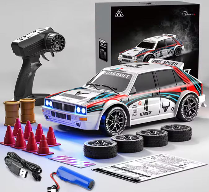 Auto control Remoto Lancia Delta HF Integrale, un icónico coche de rally.