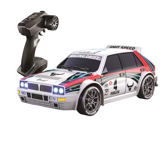 Auto control Remoto Lancia Delta HF Integrale, un icónico coche de rally.