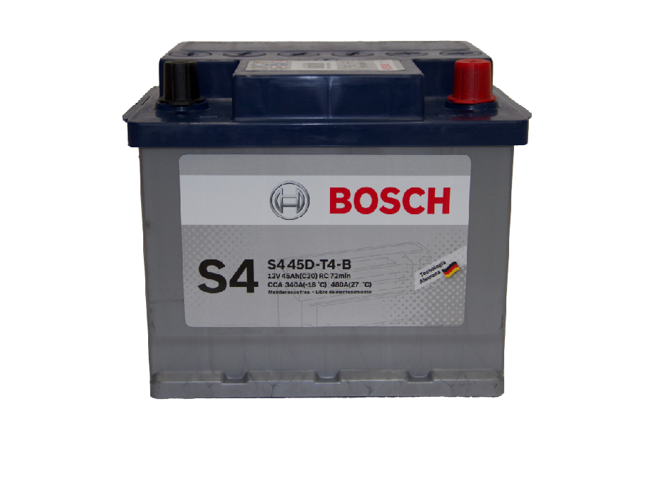 BATERIA BOSCH  45AH 340cca S4 45D-T4-B