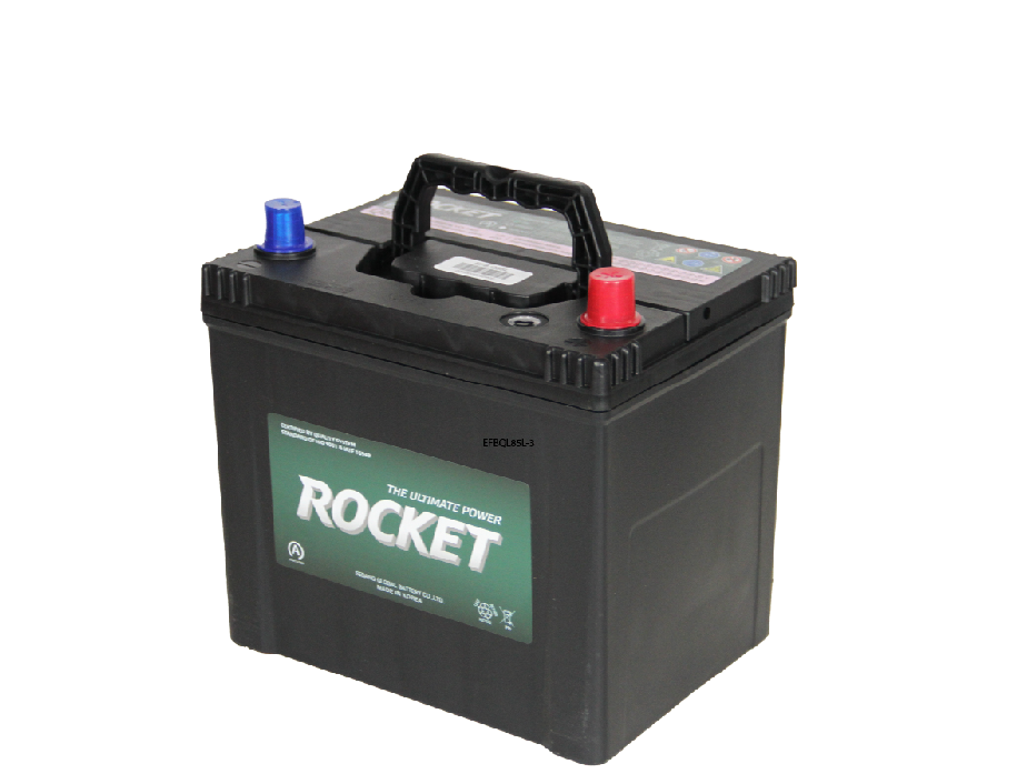 Bateria 65ah EFB Rocket Q85 600cca (-/+)