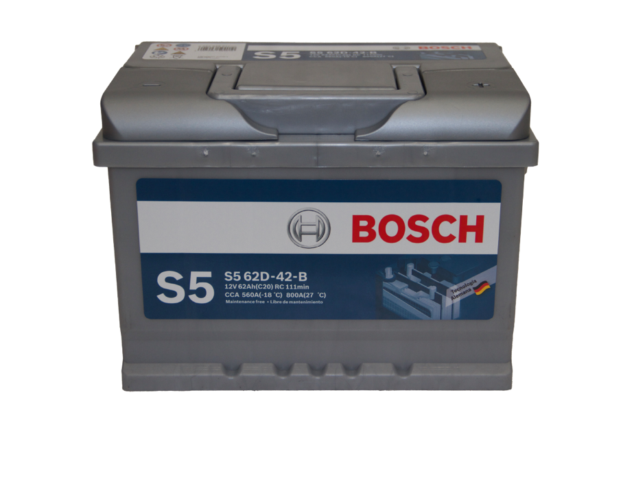 Batería 62ah Bosch S5 62D 560cca (-/+) baja