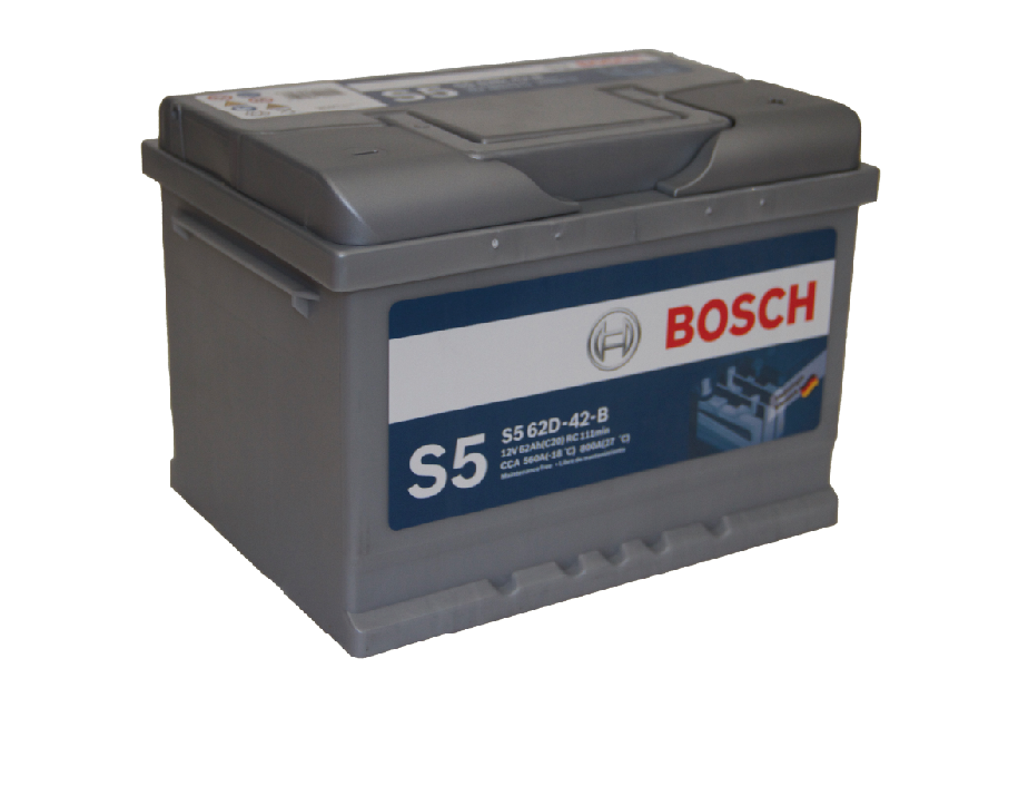 BATERIA BOSCH 62AH 560CCA S5 62D (-/+) baja