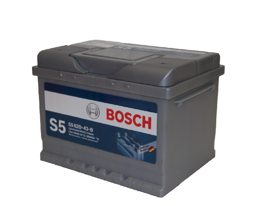 Batería 62ah Bosch S5 62D 560cca (-/+) baja