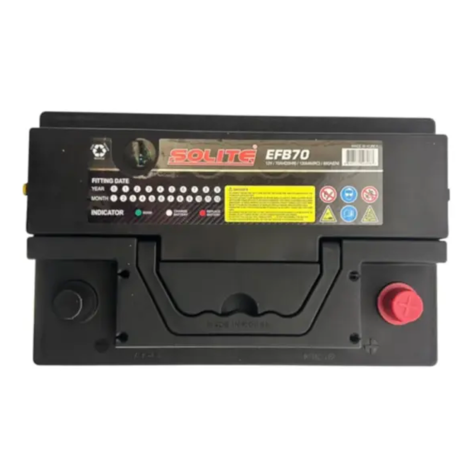 Batería Solite EFB 70Ah 680CCA LN3 Start-Stop