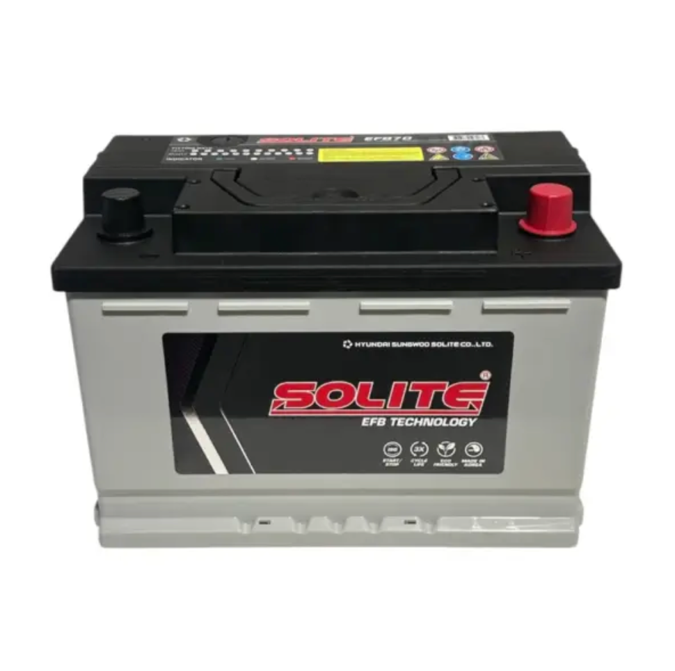 Batería Solite EFB 70Ah 680CCA LN3 Start-Stop