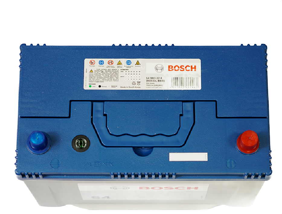 BATERIA BOSCH 90AH 730 CCA S4 85D-27-B