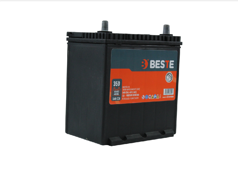 BATERIA BESTE MF 40B19L 35 AH 340 CCA