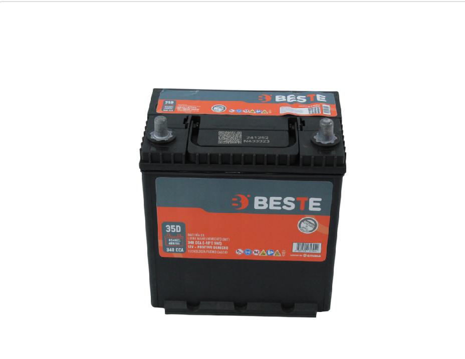 BATERIA BESTE MF 40B19L 35 AH 340 CCA