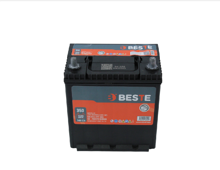 BATERIA BESTE MF 40B19L 35 AH 340 CCA