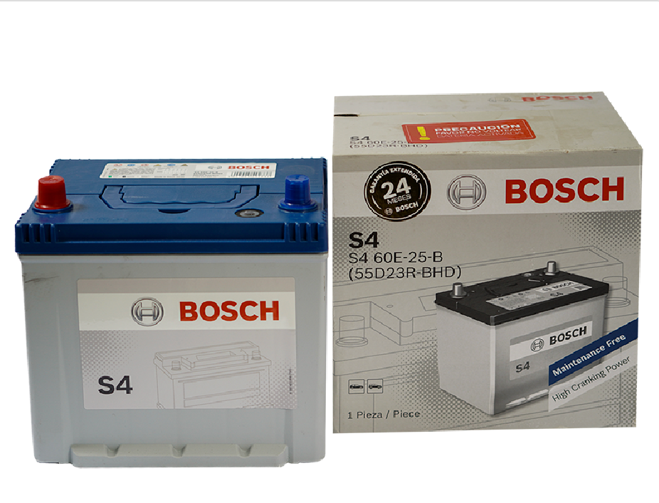 BATERIA BOSCH 60AH 500CCA S4 60E-25-В