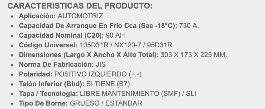 BATERIA BOSCH 90AH 730CCA S4 85E-27-B