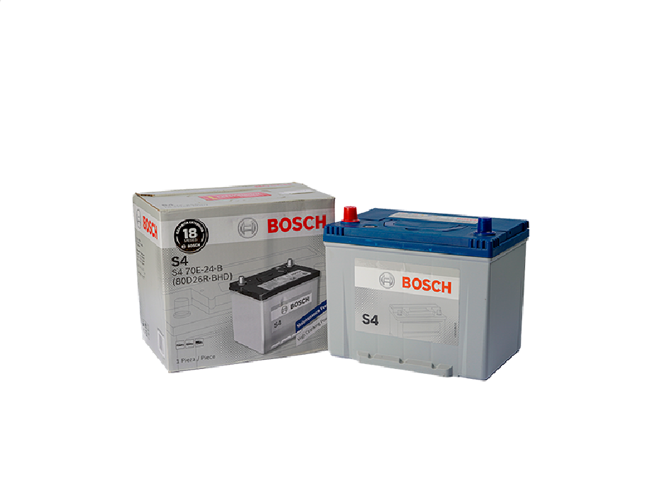 Batería Bosch S4 70Ah 600CCA Modelo 70E-24