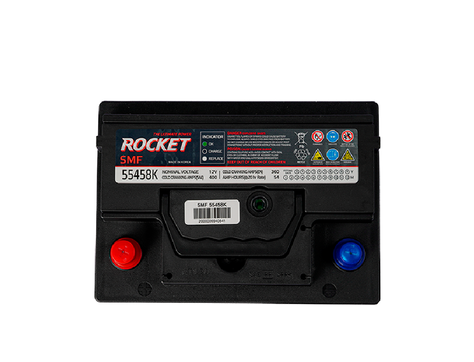 Batería Rocket SMF 54Ah 400CCA 55548 (+/-)