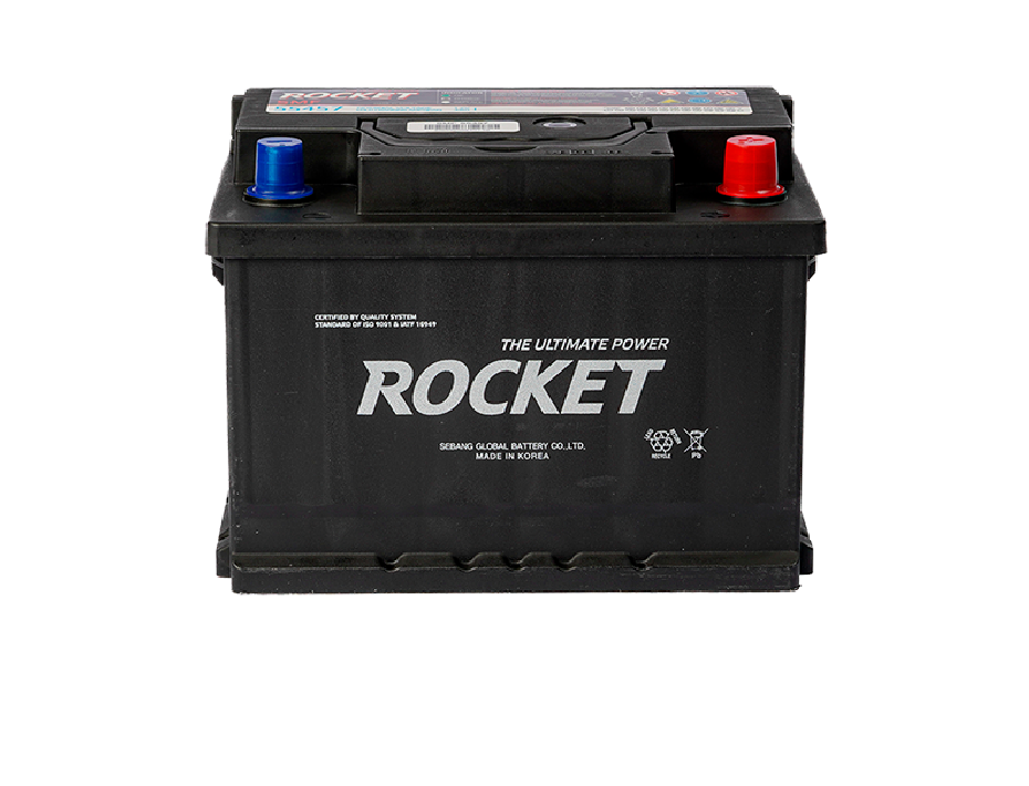 Batería Rocket SMF 55Ah 510CCA 55557 (-/+)