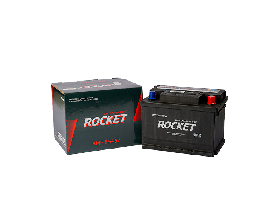 Batería Rocket SMF 55Ah 510CCA 55557 (-/+)