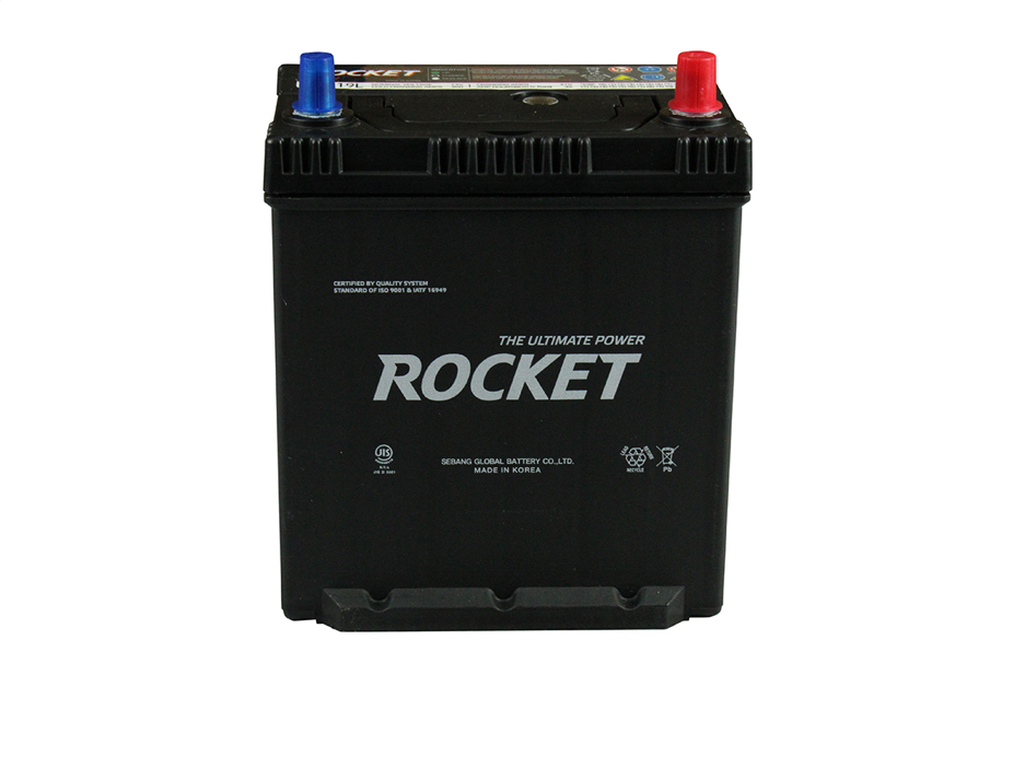 Batería Rocket SMF 40B19L 35Ah 330CCA (-/+)