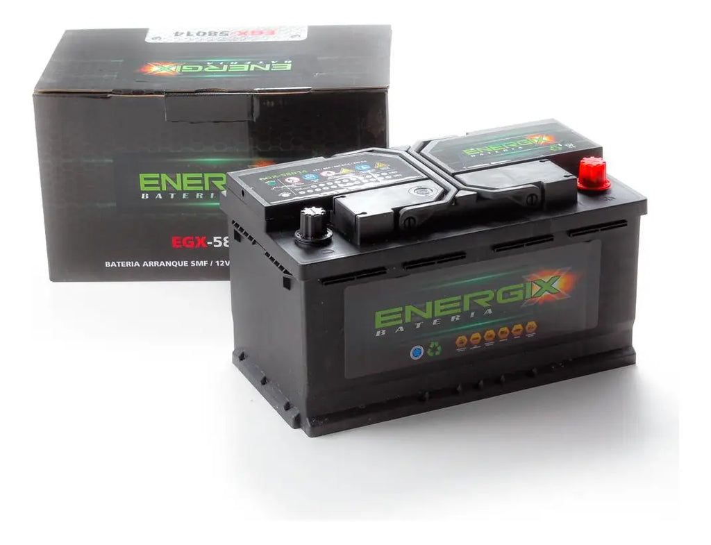 Batería Energix 80Ah 680CCA MF 58014 | Respaldo Oficial Gildemeister