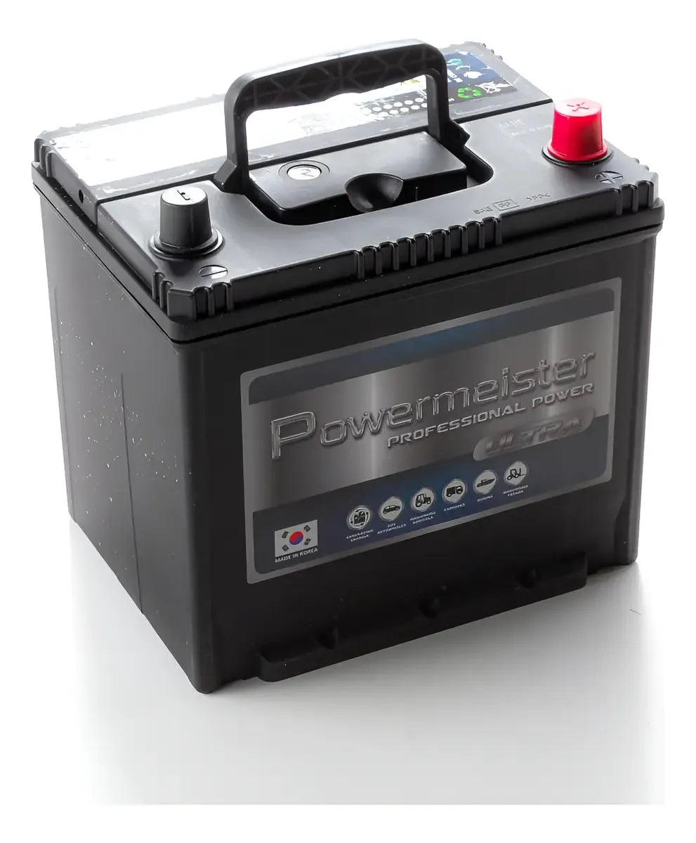 Batería Powermeister 60Ah 550CCA MF 55D23L | Proveedor Oficial Gildemeister
