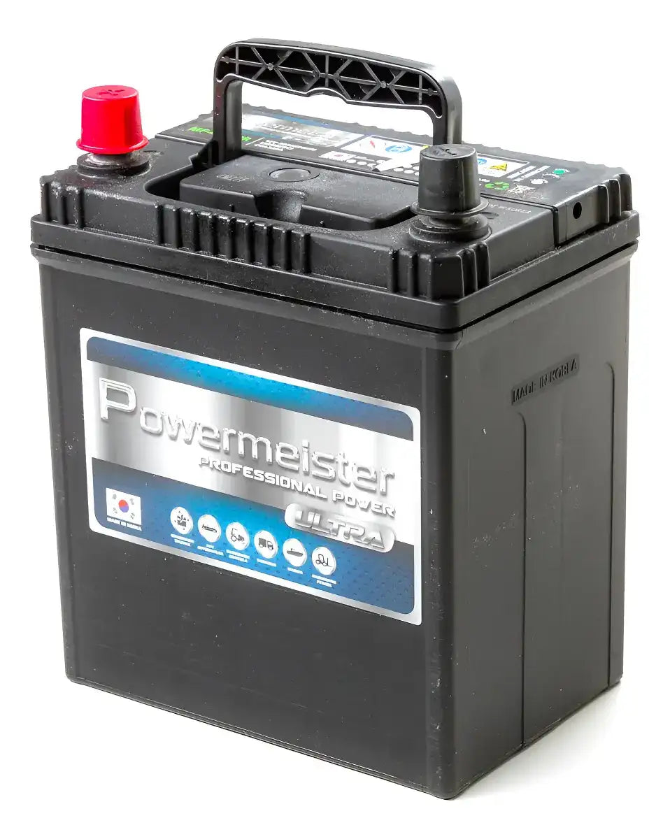 Batería Powermeister 38Ah 340CCA MF 40B19R | Proveedor Oficial Gildemeister
