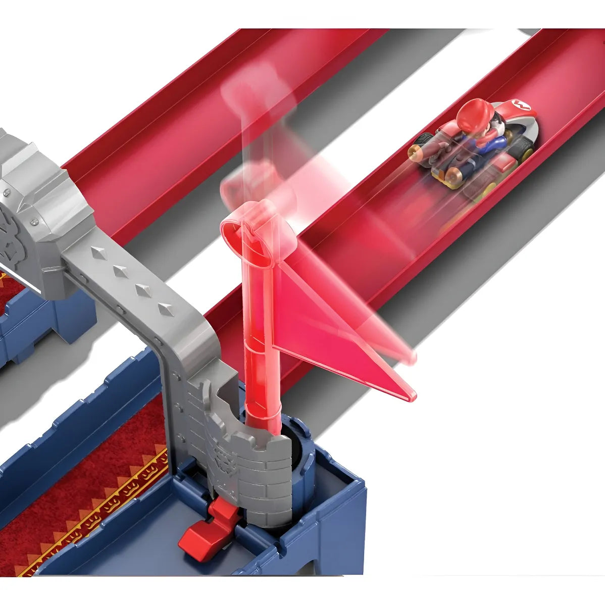 Hot Wheels Mario Kart Pista de Juguete Castillo de Bowser