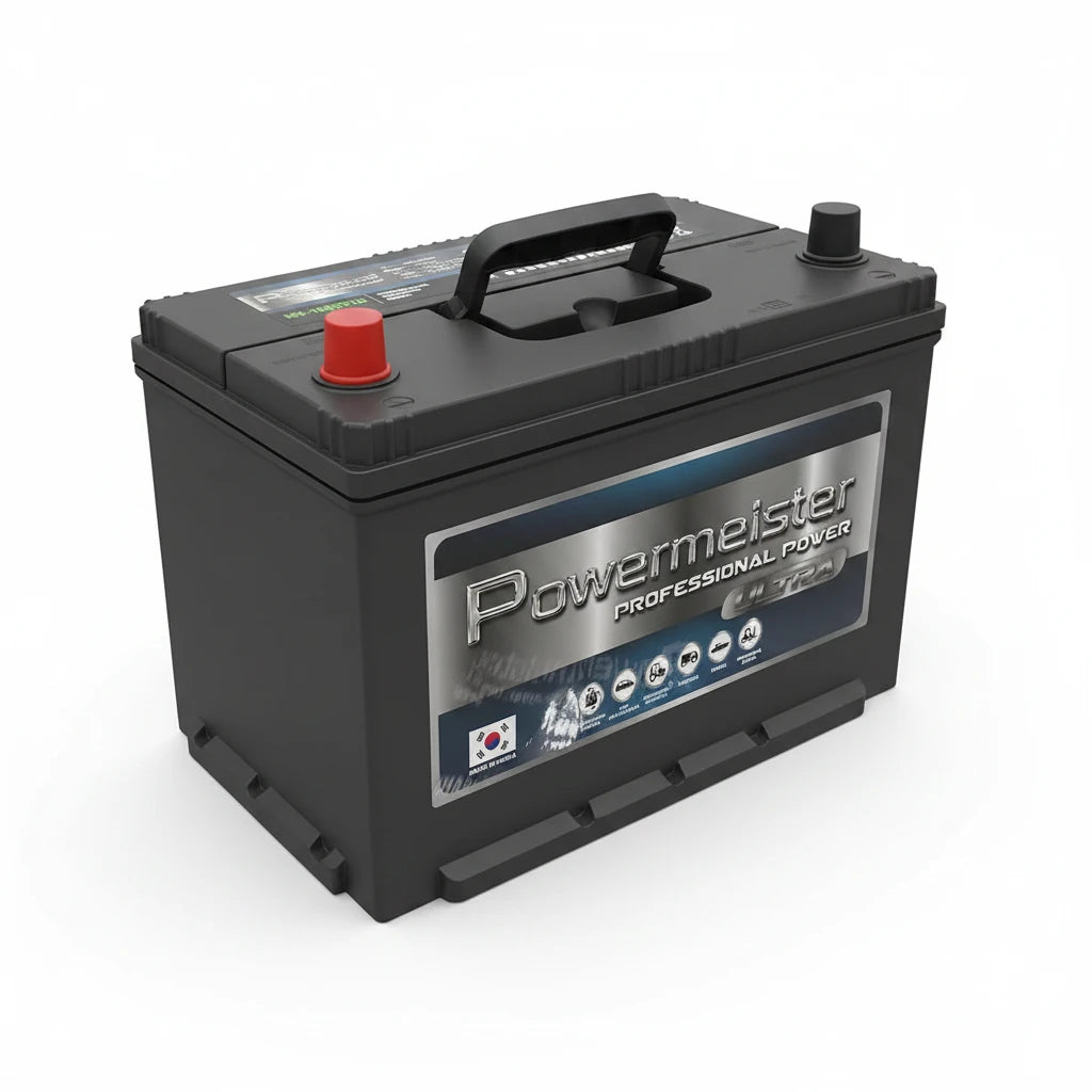 Batería Powermeister 90Ah 750CCA MF 105D31R | Proveedor Oficial Gildemeister