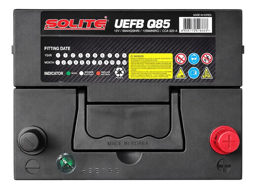 Bateria Start Stop Q85 Solite Efb 65ah 620cca