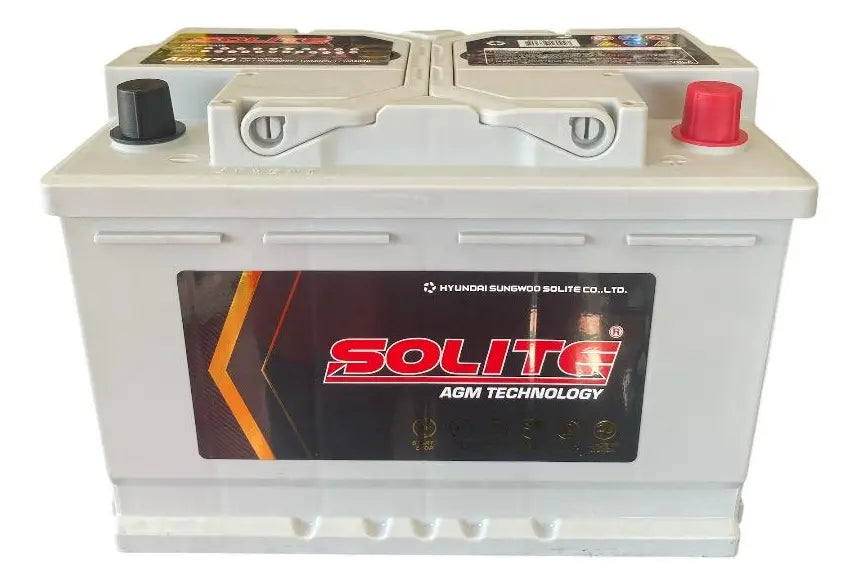 Batería SOLITE AGM70 Start-Stop 70AH 760CCA /Reemplazo EFB Premium