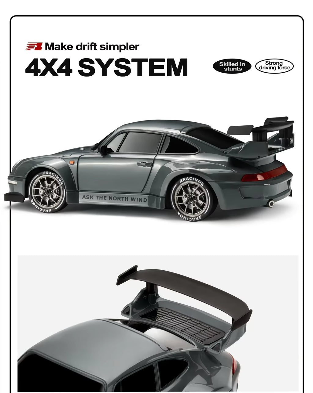 Auto a control remoto Porsche 911 GT