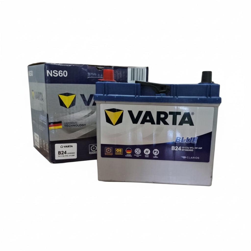 Batería Varta 45Ah 410CCA MF55B24RS (+/-)